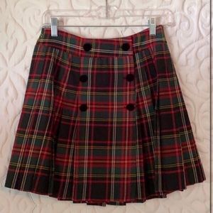 Kilt/ plaid skirt size 8